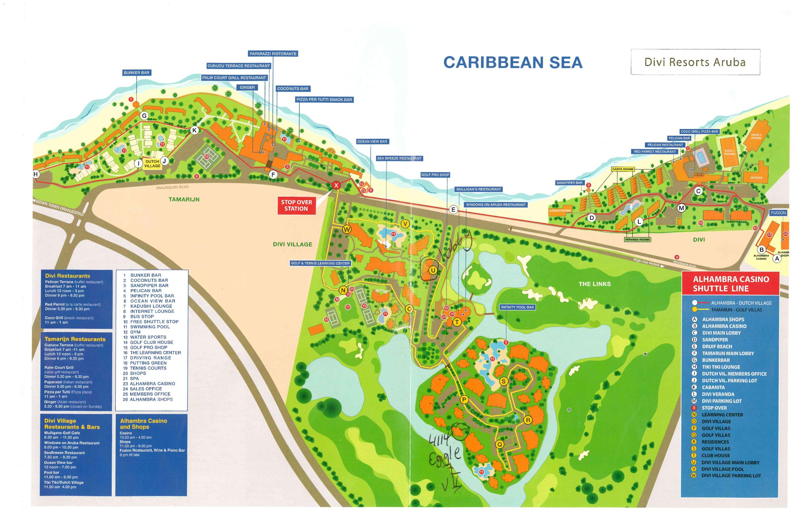 Divi Aruba All Inclusive Beach Resort Map My XXX Hot Girl   Divi Beach Golf Resort Map Page 001 